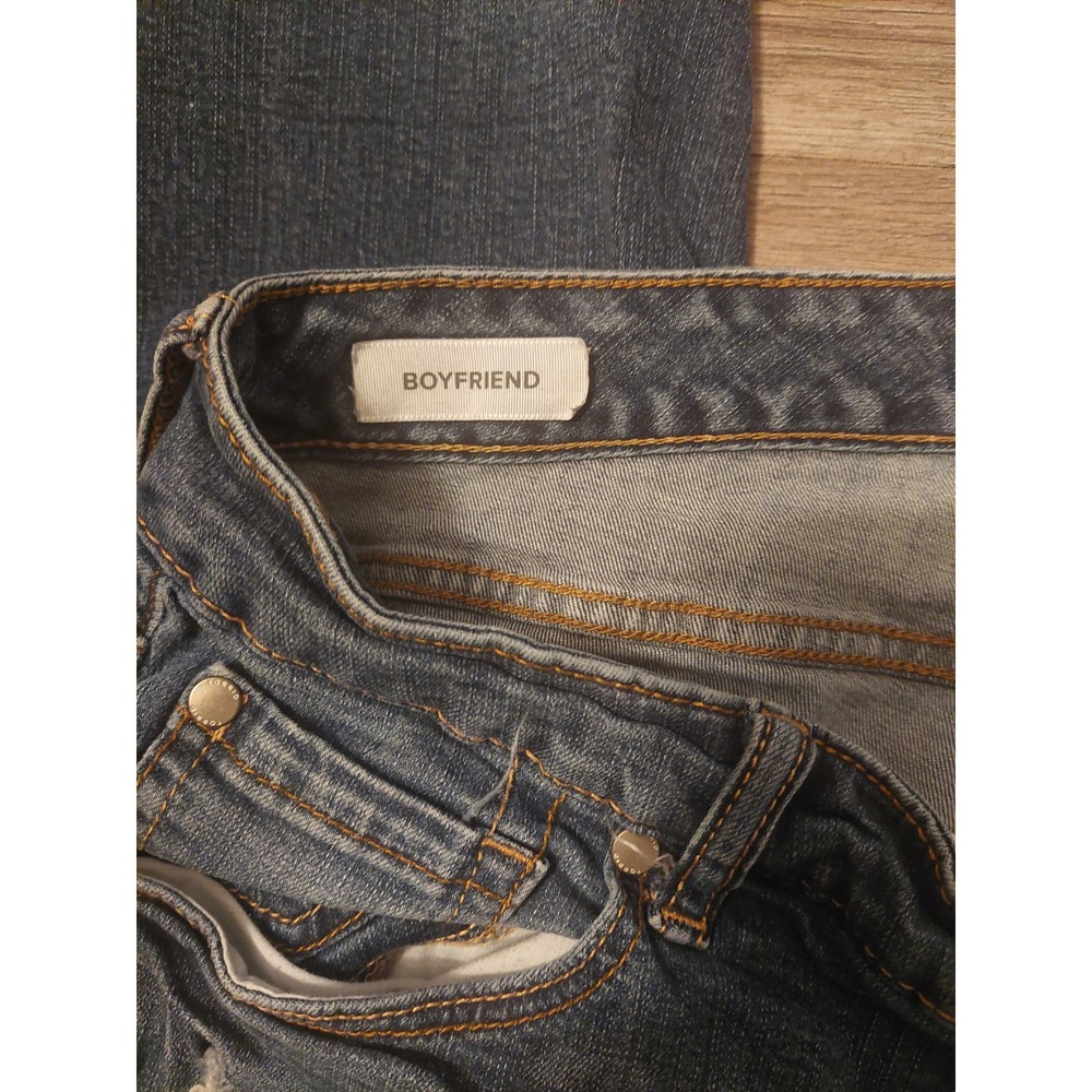Torrid Raw Hem Distress Boyfriend Blue Jean SZ 18 - Picture 5 of 5